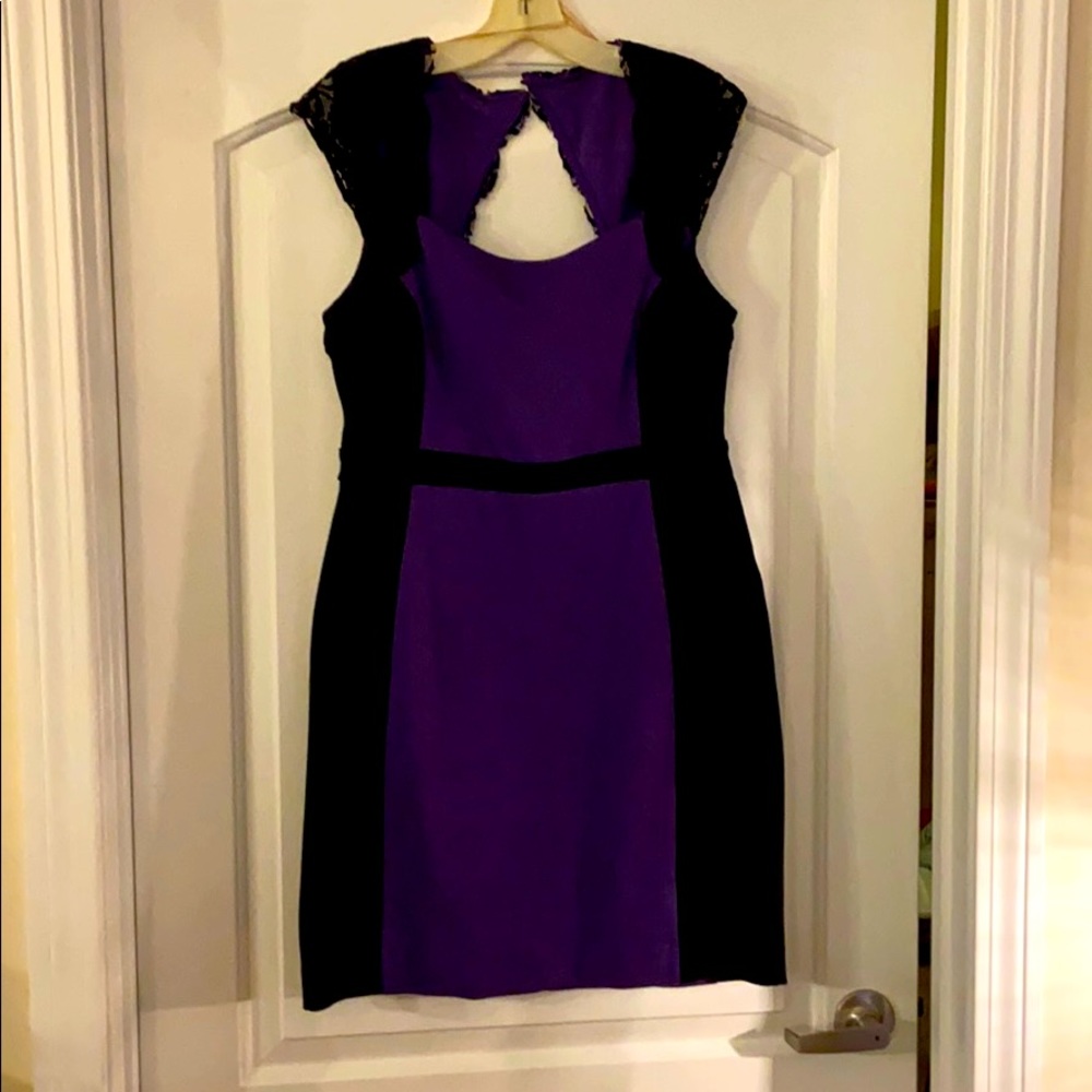 Black & Purple Dress